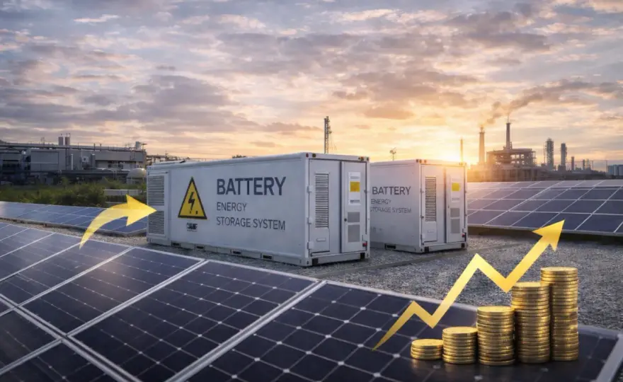 Magazyny energii dla firm – jak zwiększyć autokonsumpcję z fotowoltaiki przemysłowej?